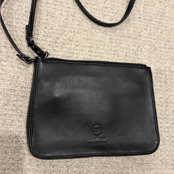 McQ Alexander McQueen Black Studded Crossbody Bag - Picture 3 of 4